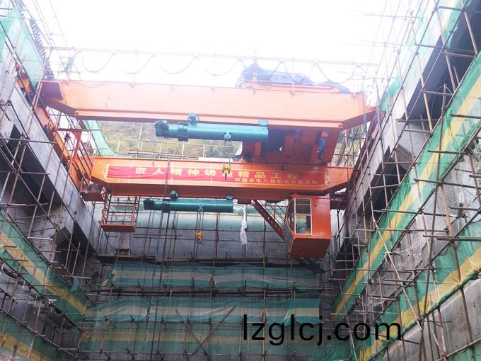 QD80-20/10-10t水(shui)電(dian)站橋式起重(zhong)機